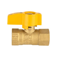 3/8" FNPT Gas Valve, Yellow