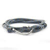 Fashion Hot Multilayer Rope Bracelet hope Anchor Sailor Anchor Bracelets  For Men and  Women Best Gift Hook Bracelet