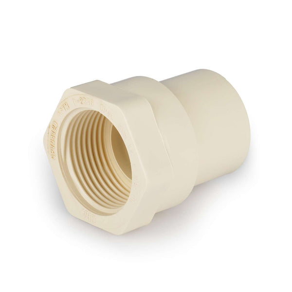 3/4" CTS CPVC Female Adapter w/Gasket (Socket x FIP)