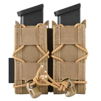 Votagoo Molle Mag Pouch 9mm/.40 Caliber Single/Dual Stack Adjustable Mag Pouch