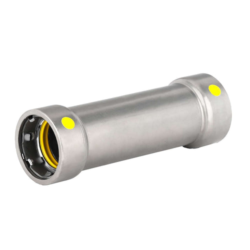 1-1/4" Carbon Press Extended Coupling, No Stop
