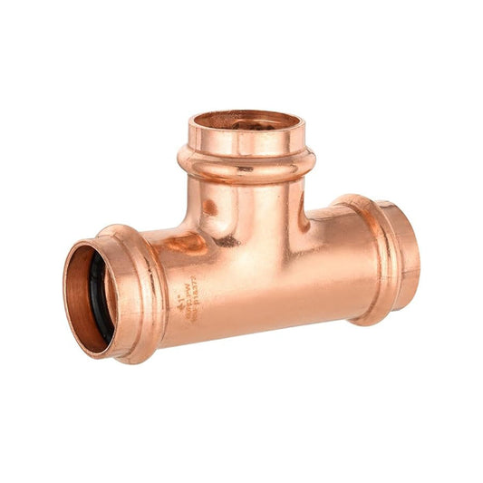 1" Press Copper Tee (Lead Free) Plumbingsell
