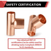 30 Pcs 3/4" X 3/4" X 1" Copper Reducing Tee at Wholesale Price