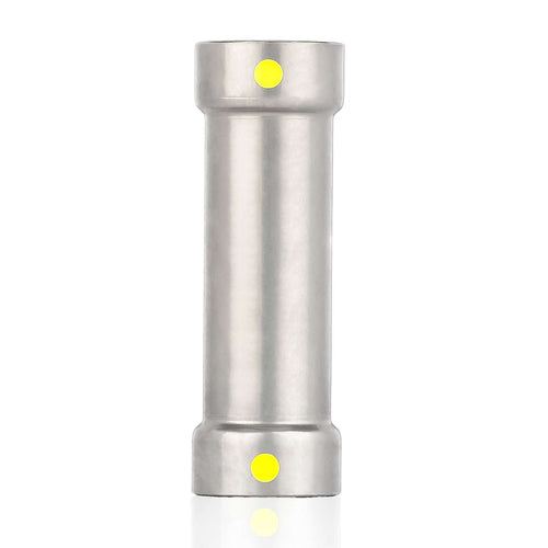 1-1/4" Carbon Press Extended Coupling, No Stop