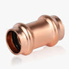 3/4" Copper Press Coupling NO Stop (Lead Free) Plumbingsell
