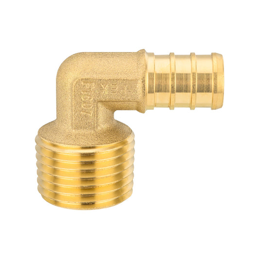 PEX-B Crimp 3/4" PEX x 3/4" Male Threaded Elbow (Lead Free) Plumbingsell