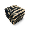 The Statesmen Pro Cornhole Bags (6/9).  Flat fill, smaller profile.