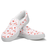 Flamingo Love Slip Ons