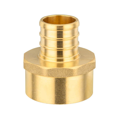 30 Pcs PEX-B Crimp 1" PEX x 1" Female Threaded Adapter (Lead Free)