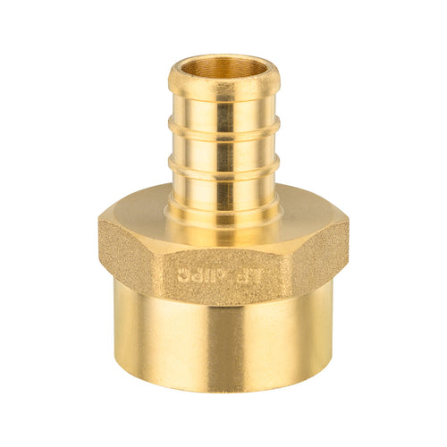 30 Pcs PEX-B Crimp 1/2" PEX x 1/2" Female Threaded Adapter (Lead Free)