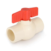 1-1/4" CPVC Ball Valve (Solvent)