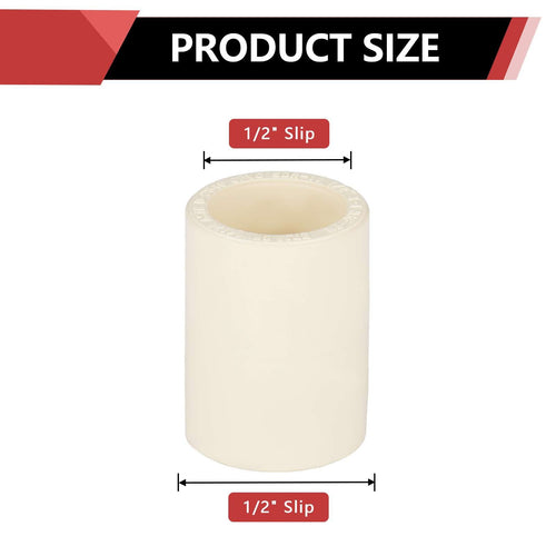 1/2" CPVC CTS Coupling (Socket) Plumbingsell