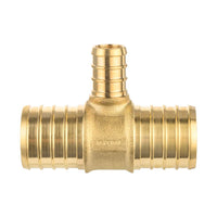 30 Pcs PEX-B Crimp 1" PEX x 1" PEX x 1/2" PEX Reducing Tee (Lead Free)