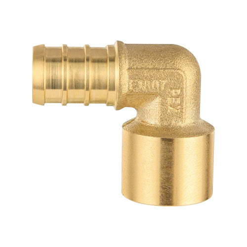 PEX-B Crimp 3/4" PEX x 1/2" Female Copper Sweat Elbow (Lead Free) Plumbingsell
