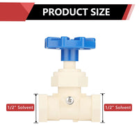 1/2" CPVC Stop and Waste Valve