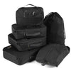 Votagoo Tactical Packing Cubes 6 Packs Lightweight Luggage Set Packing