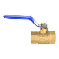 3/4" FNPT Ball Valve, Blue (Lead Free)