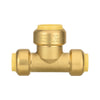 1/2" x 1/2" x 3/4" Push Fit Tee Plumbingsell