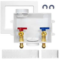 10 Pcs 1/2" Push Fit Inlet, Washing Machine Outlet Box