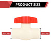 3/4" CPVC Ball Valve (Solvent) Plumbingsell