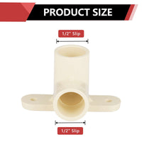 1/2" Socket x 1/2" Socket CPVC Drop Ear Elbow