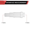 10 Pcs 1-1/2" PVC Expansion Coupling