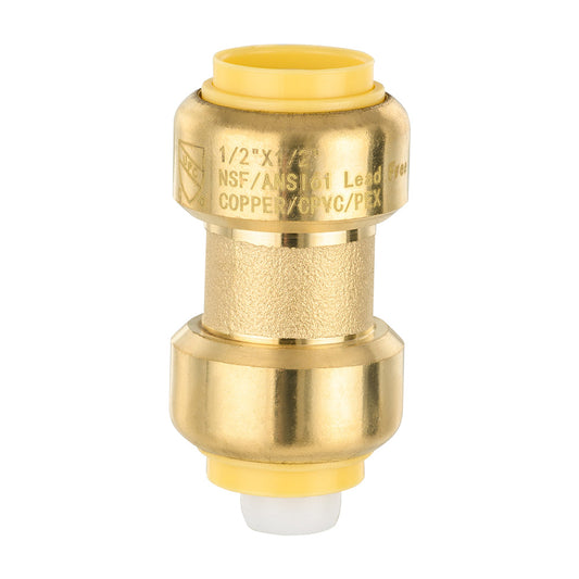 1/2" x 1/2" Push Fit Coupling