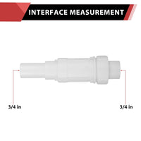 30 Pcs 3/4" PVC Expansion Coupling