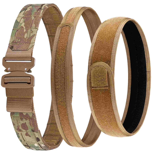 Tactical MOLLE Battle Belt with Quick Release Buckle