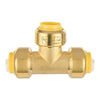 Pro 10-Pack 1/2" Push Fit Tee