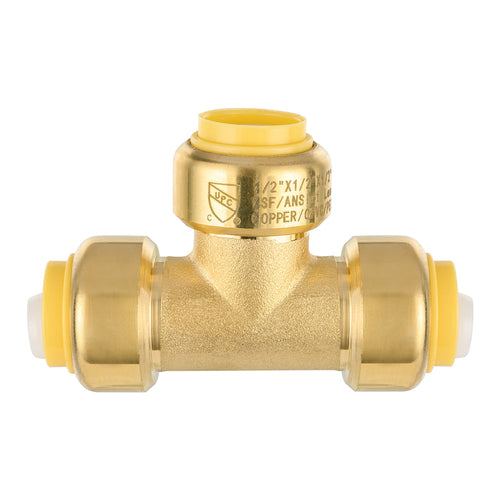 Pro 10-Pack 1/2" Push Fit Tee