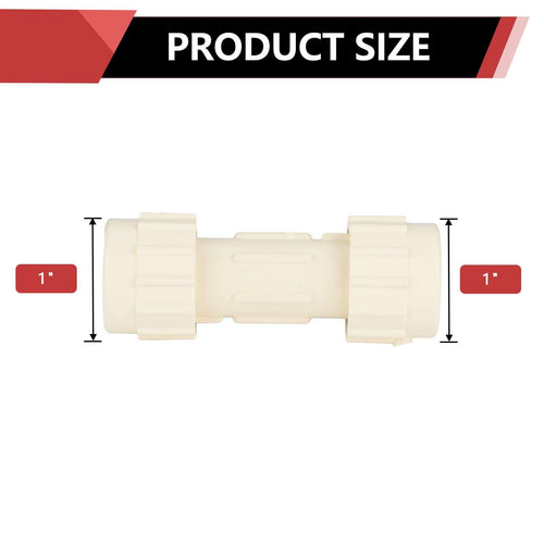 1" CPVC Compression Coupling