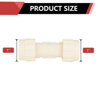 1/2" CPVC Compression Coupling