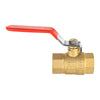10 Pcs 3/4" FNPT Ball Valve, Red (Lead Free) Plumbingsell