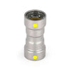1-1/4" Carbon Press Coupling W/Stop