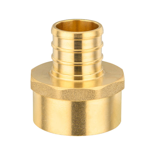 30 Pcs PEX-B Crimp 3/4" PEX x 3/4" Female Threaded Adapter (Lead Free)