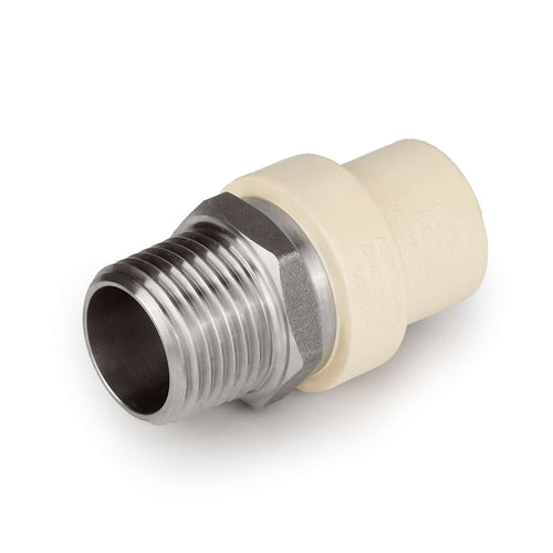 3/4" CPVC x Male Stainless Steel Adapter (Lead Free)