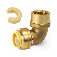 1/2" x 1/2" F Push Fit Female Elbow Plumbingsell