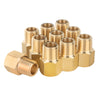 1/4" MNPT x 1/4" FNPT Brass Connector
