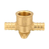 PEX-B Crimp 1/2" PEX x 1/2" PEX x 1/2" Drop Ear Tee (Lead Free) Plumbingsell