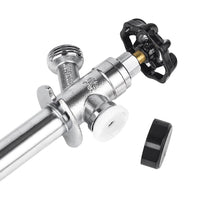 1/2" MIP x 3/4" Hose Bibb, 8" Anti Siphon Frost Free Sillcock