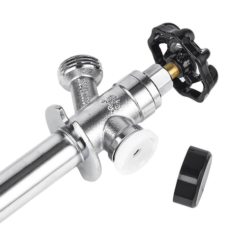 1/2" MIP x 3/4" Hose Bibb, 8" Anti Siphon Frost Free Sillcock