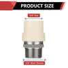 3/4" CPVC x Male Stainless Steel Adapter (Lead Free)