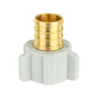 30 Pcs PEX-B Crimp 3/4" x 1/2" Female NPT Swivel Adapter (Lead Free)