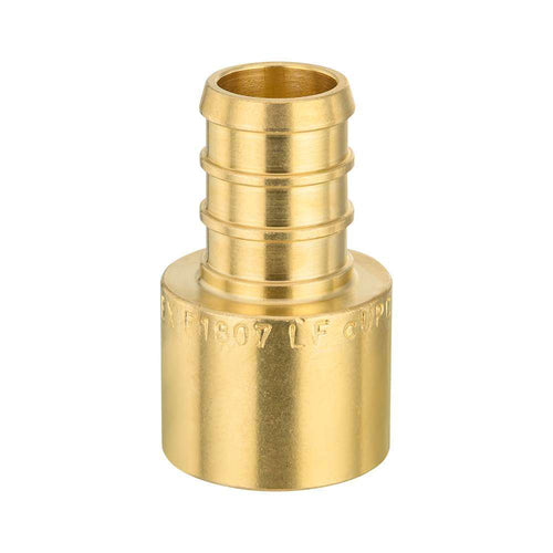 PEX-B Crimp 1" PEX x 1" Female Copper Sweat Adapter (Lead Free)