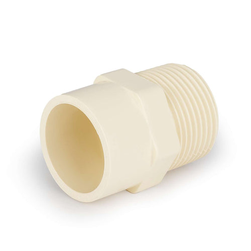 1" CTS CPVC Male Adapter (MIPT x Socket)