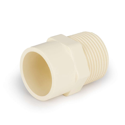 1" CTS CPVC Male Adapter (MIPT x Socket)
