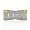 3/4" Carbon Press Coupling W/Stop
