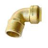 1/2" x 1/2" M Push Fit Male Elbow