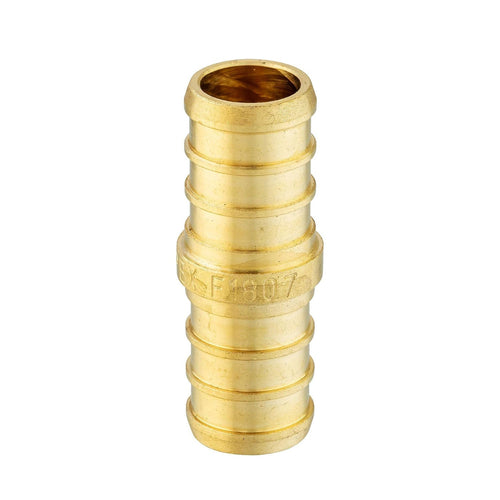 30 Pcs PEX-B Crimp 3/8" PEX X 3/8" PEX Coupling (Lead Free)